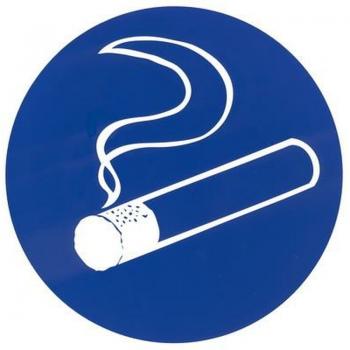 Schild Rauchen erlaubt/gestattet