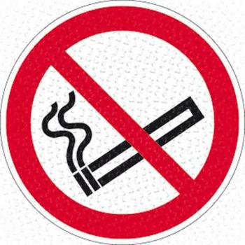 Schild Rauchen verboten Aluminium 20 cm