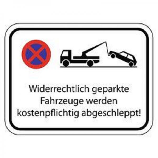 Schild Halteverbot  ( Parken verboten )