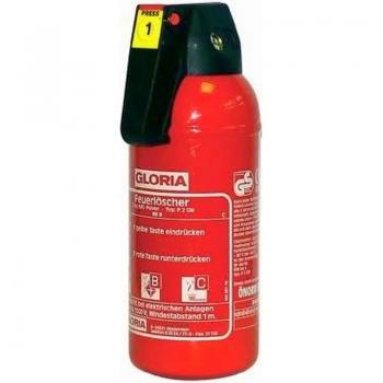 Feuerlöscher Gloria 2 KG ABC Typ P2 GM mit Halterung