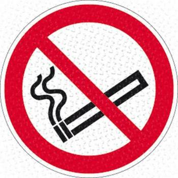 Schild Rauchen verboten Aluminium nachleuchtend 20 cm
