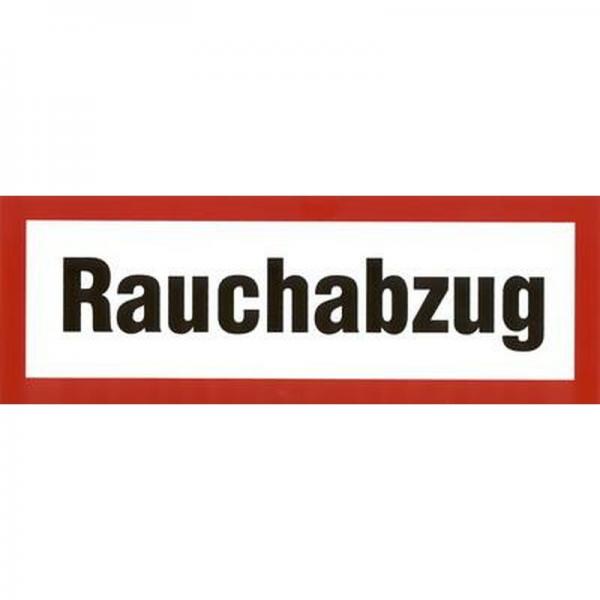 Schild Rauchabzug ( RWA ) Folie selbstklebend