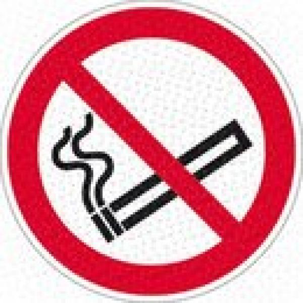 Schild rauchen verboten Folie selbstklebend 20 cm